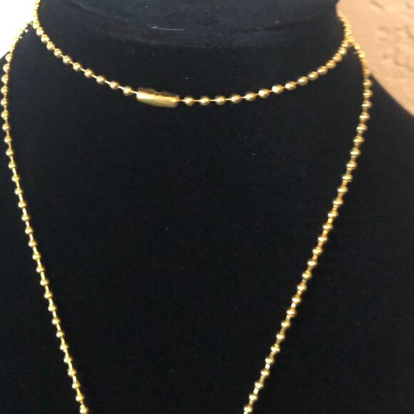 Scary Halloween Beaded Chain Necklace - Picture 3 of 3